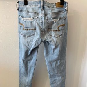 American Eagle low rise SUPER STRETCH jeggings